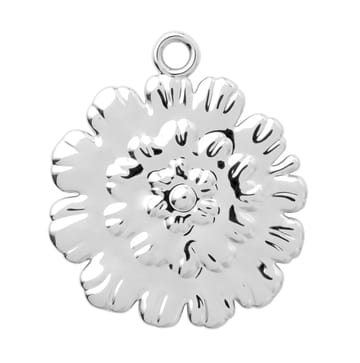 Ball flower Christmas ornament 6.5 cm - Silver-plated - Rosendahl