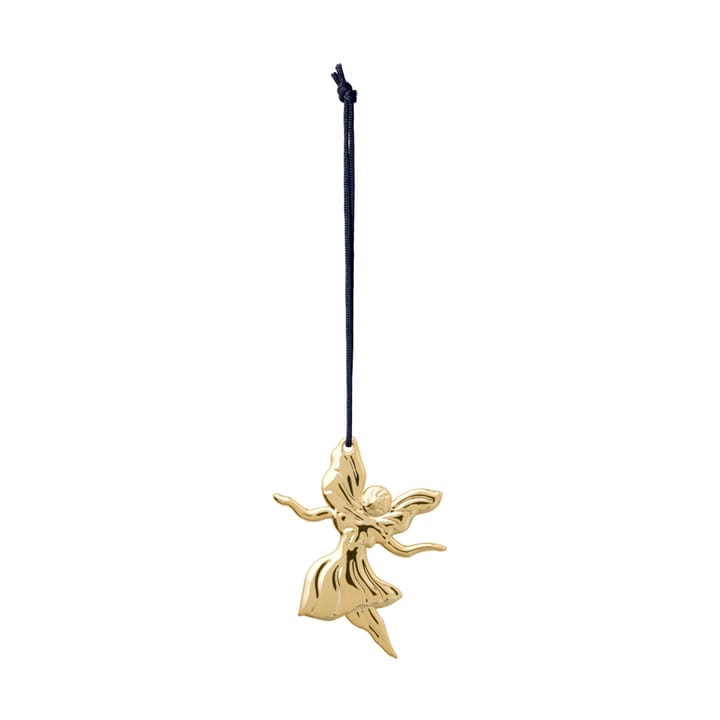 Dancing angel Christmas ornament 7 cm, Gilded Rosendahl