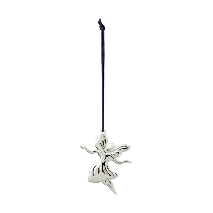 Dancing angel Christmas ornament 7 cm, Silver-plated Rosendahl