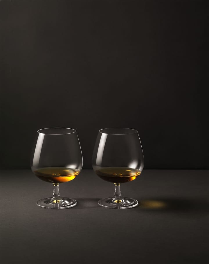 Grand Cru cognac glasses 2-pack, clear 2-pack Rosendahl