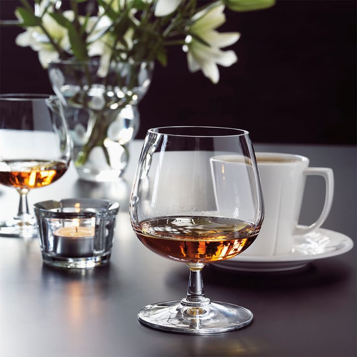 Grand Cru cognac glasses 2-pack, clear 2-pack Rosendahl