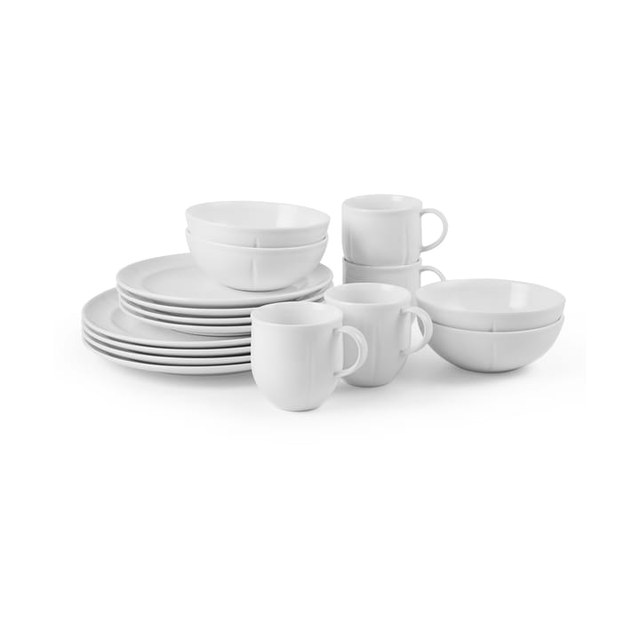 Grand Cru Soft dinnerware set white 16-piece, White Rosendahl