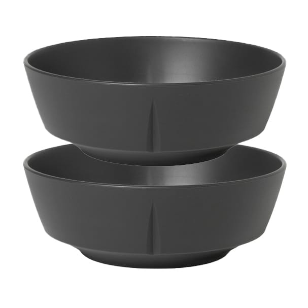 Grand Cru Take bowl Ø15.5 cm 2-pack, grey Rosendahl