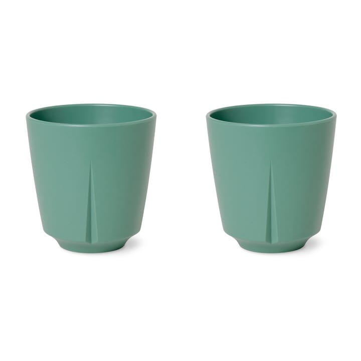 Grand Cru Take mug 30 cl 2-pack - Mid green - Rosendahl