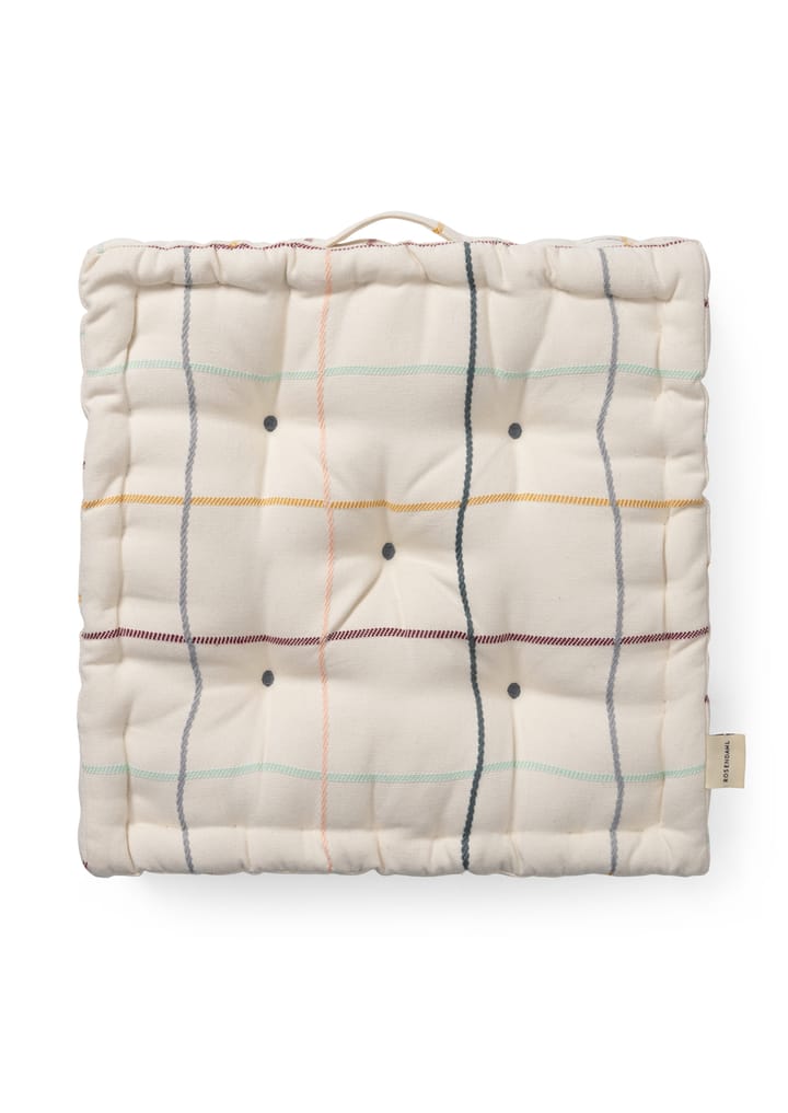 Outdoor Check cushion 40x40 cm, Beige Rosendahl