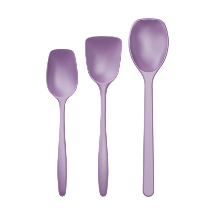 Classic cooking spoon set 3 pieces, Lavender Rosti