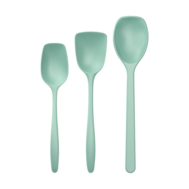 Classic cooking spoon set 3 pieces, Nordic green Rosti