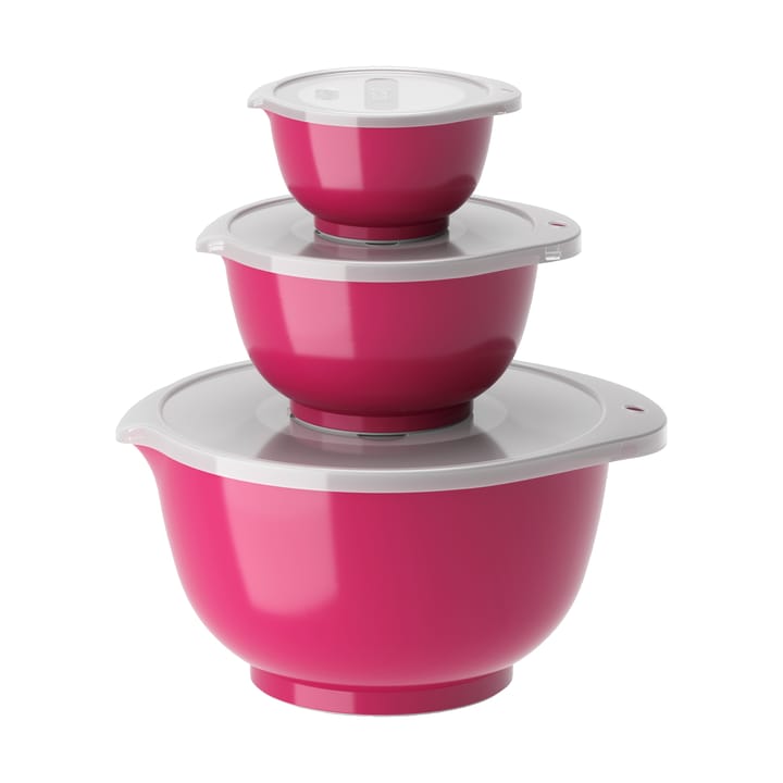 Margrethe bowl set 3-pack, Beetroot Rosti