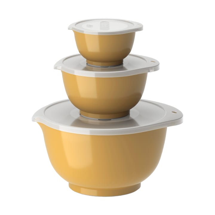 Margrethe bowl set 3-pack - Curry - Rosti