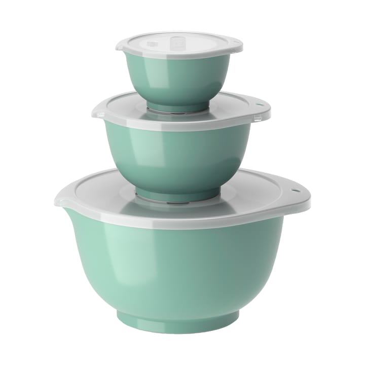 Margrethe bowl set 3-pack - Nordic green - Rosti