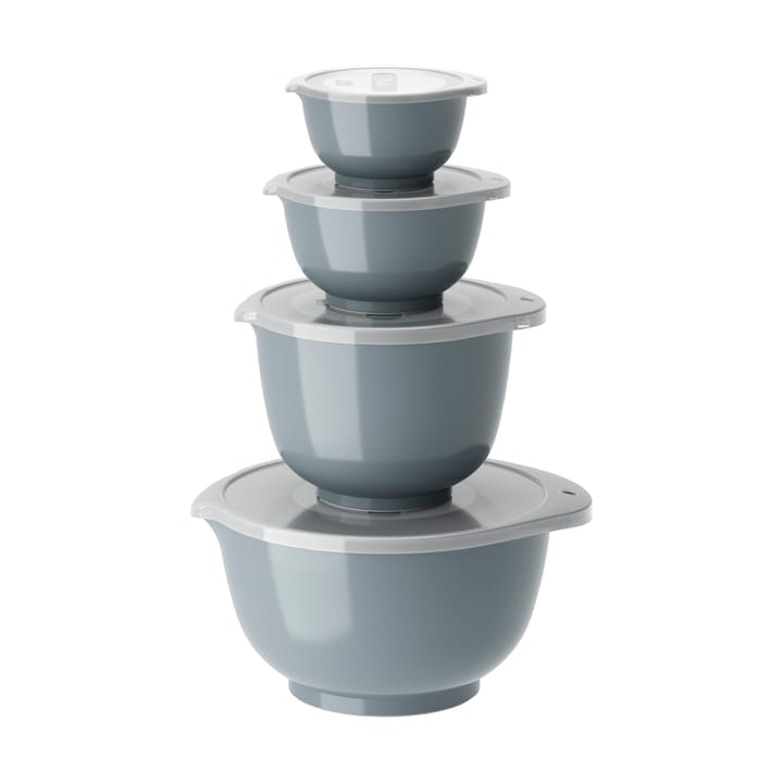 Margrethe bowl set 4-pack - Dusty Blue - Rosti