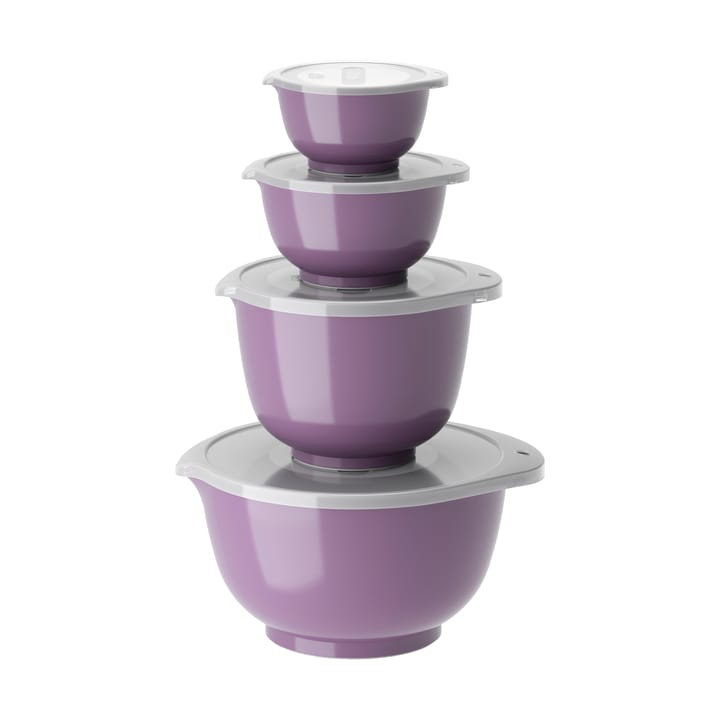 Margrethe bowl set 4-pack - Lavender - Rosti