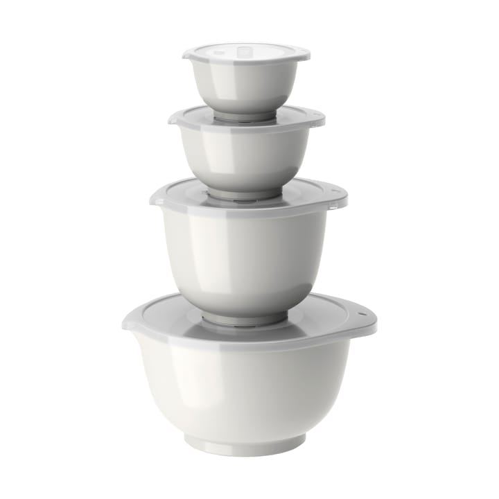 Margrethe bowl set 4-pack, White Rosti