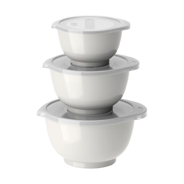 Margrethe mini bowl set 3-pack, White Rosti