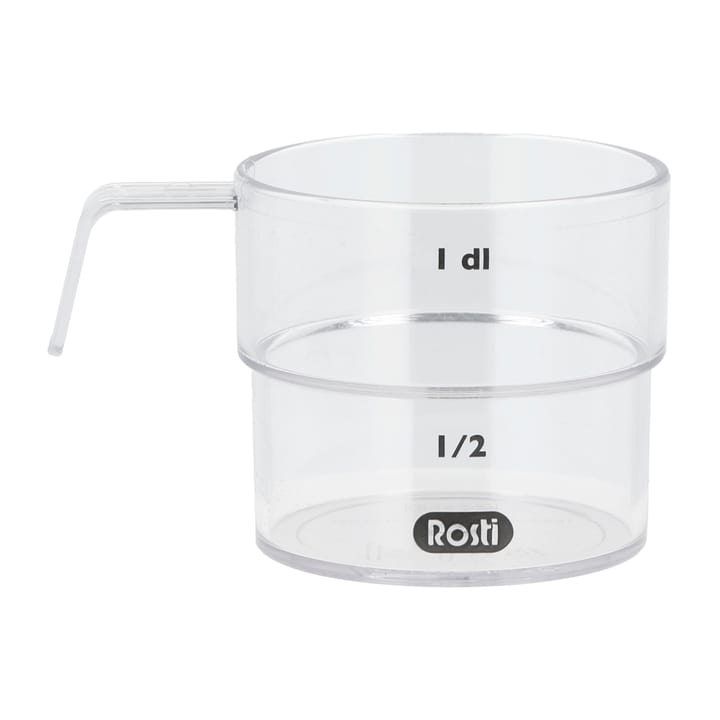 Mensura decilitre measure, Clear Rosti