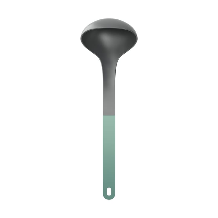 Optima soup ladle 30x9.6, Nordic green Rosti