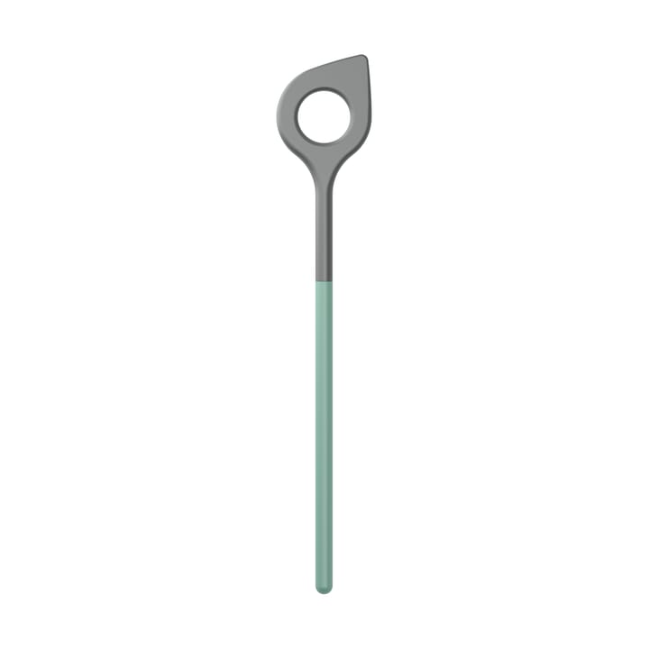 Optima stirring spoon with hole 31x55 cm, Nordic green Rosti