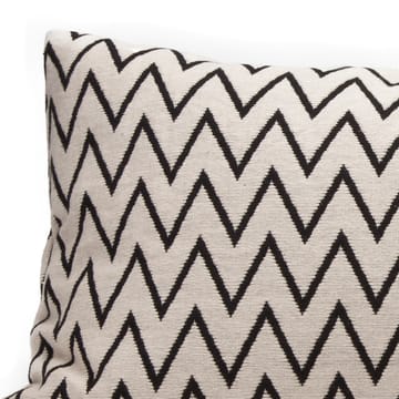 Zigzag cushion cover 30x60 cm - white - Ørskov