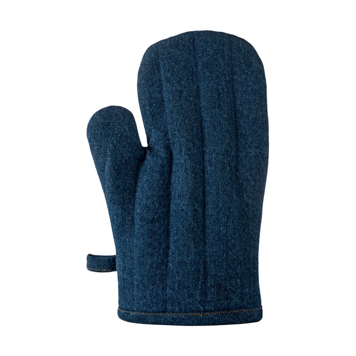 Aron denim oven mitt 16x30 cm - Blue - Sagaform