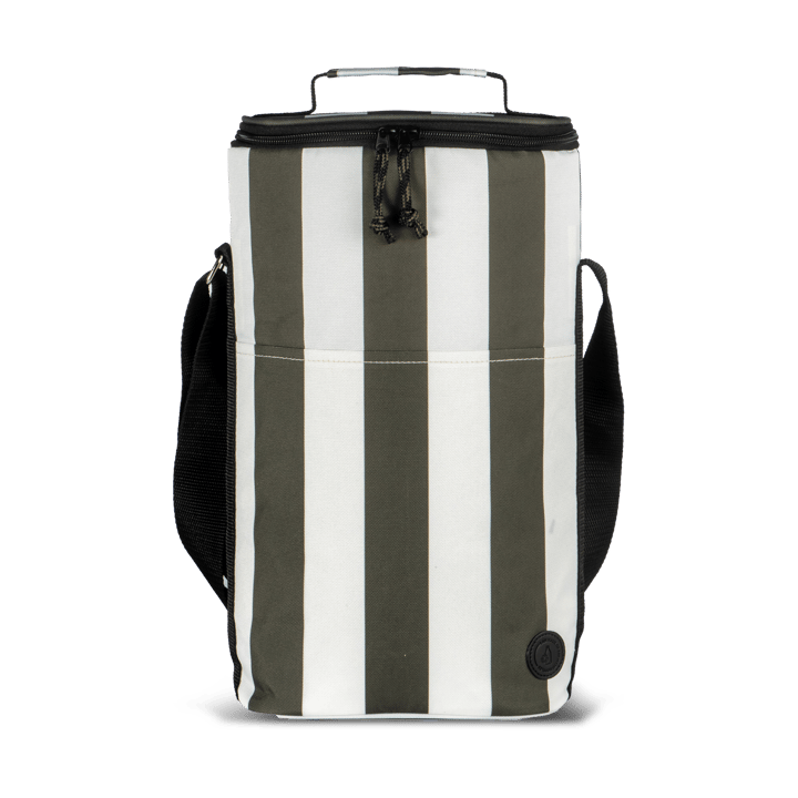 City cooler bag tall 9 L - Green-white - Sagaform