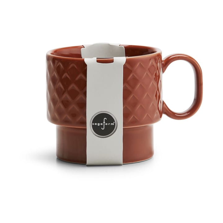 Coffee & More tea mug, Terracotta Sagaform