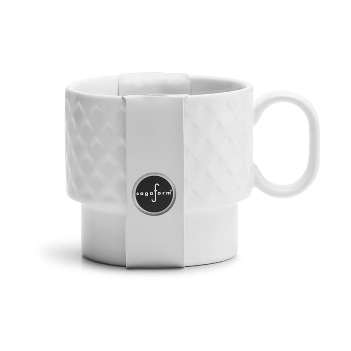 Coffee & More tea mug, White Sagaform