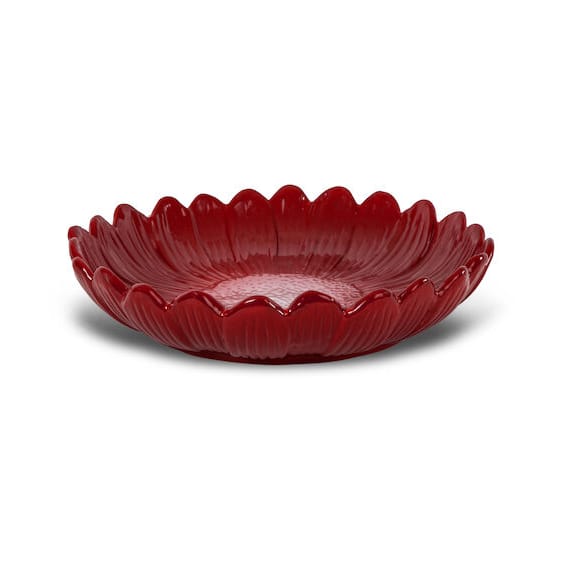 Dagny deep saucer Ø20 cm, Burgundy Sagaform