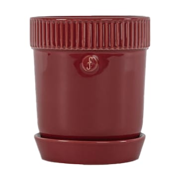 Elise herb pot Ø11 cm, Burgundy Sagaform