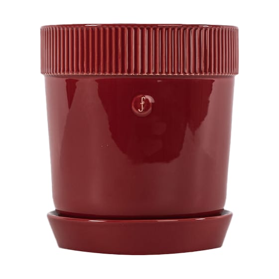 Elise pot M Ø17 cm, Burgundy Sagaform