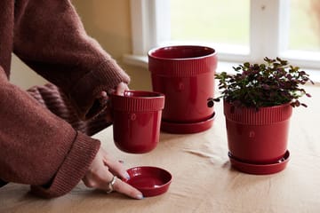 Elise pot M Ø17 cm - Burgundy - Sagaform