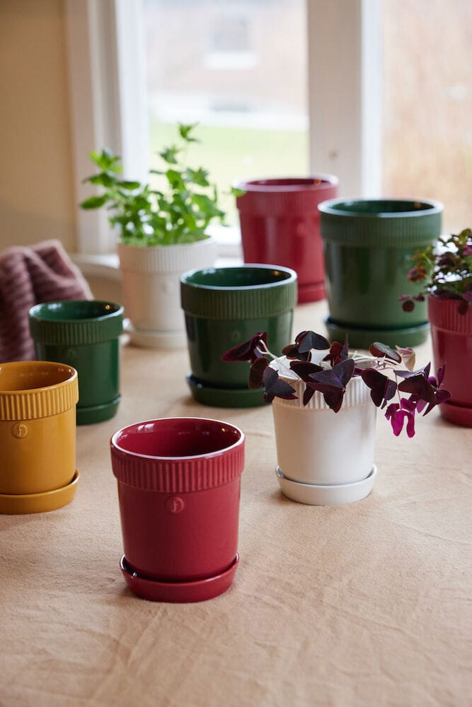 Elise pot S Ø14 cm, Burgundy Sagaform