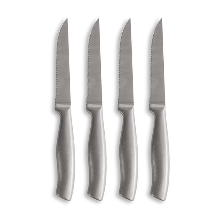 Fredde grillknife 22.5 cm 4-pack, Silver Sagaform