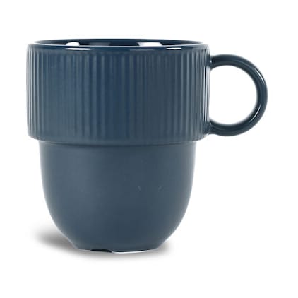 Inka cup with handle 27 cl, Blue Sagaform