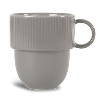 Inka cup with handle 27 cl, Gray Sagaform