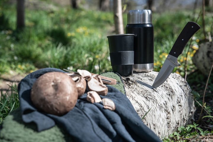 Mushroom knife with cover, Oak Sagaform