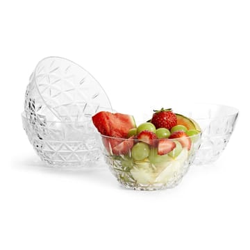 Picknick bowl 4-pack - clear - Sagaform