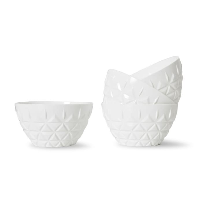 Picknick bowl 4-pack, White Sagaform