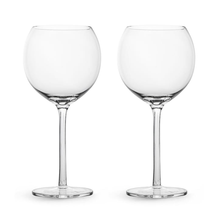 Saga wine glass 2-pack, Clear Sagaform