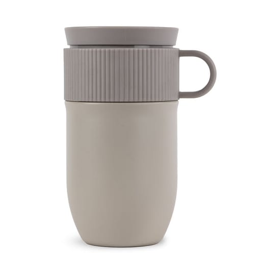 Ted car mug thermos mug 28 cm - Beige - Sagaform