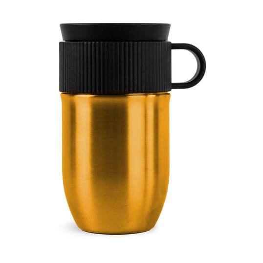 Ted car mug thermos mug 28 cm - Gold - Sagaform