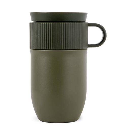 Ted car mug thermos mug 28 cm - Green - Sagaform