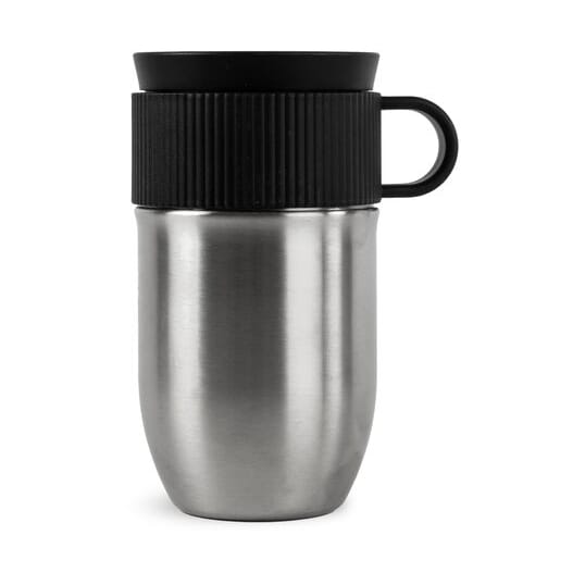 Ted car mug thermos mug 28 cm, Silver Sagaform