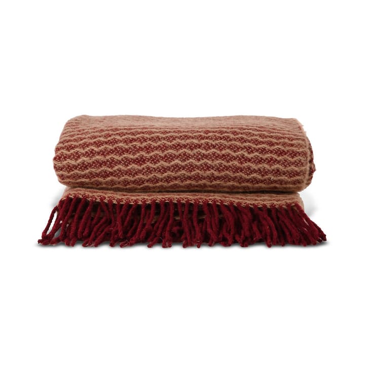 Ulli blanket 130x170 cm, Burgundy Sagaform