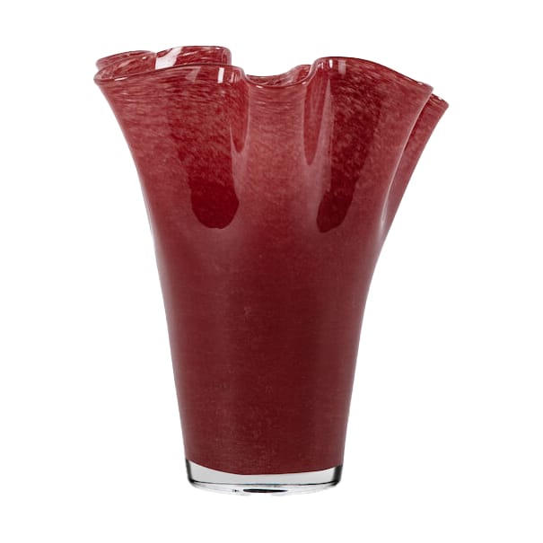 Viva vase large 24.5 cm, Burgundy Sagaform