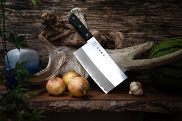 Satake Chopper Chinese Chef Knife 30.5 cm - Black - Satake