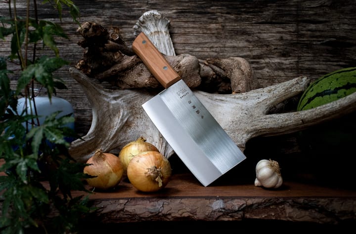 Satake Chopper Chinese Chef's Knife 28.5 cm, Wooden handle Satake