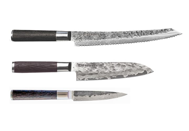 Satake knife set 3 pieces, Steel Satake