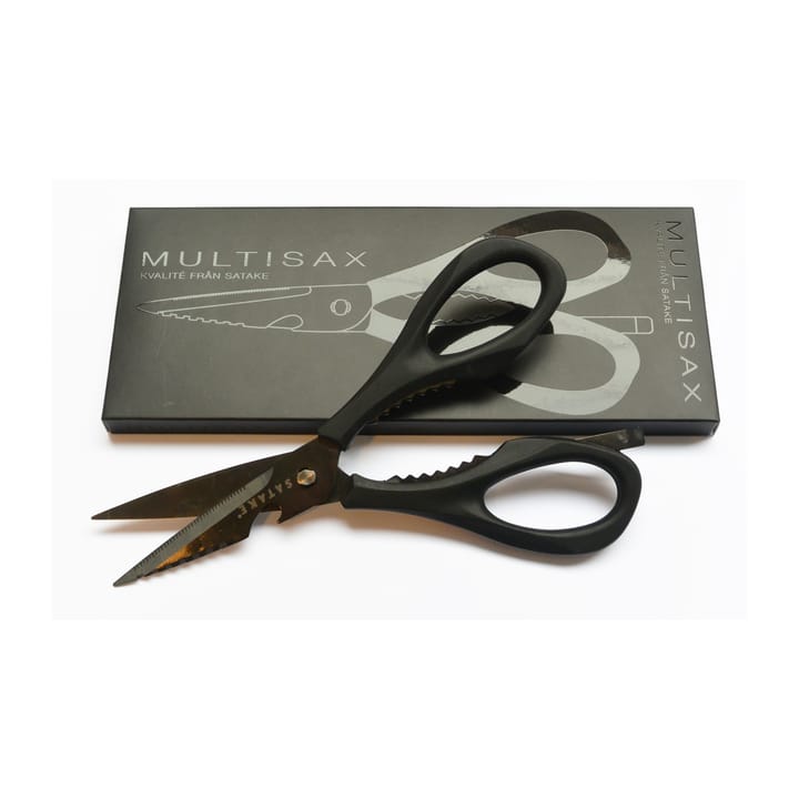 Satake multi purpose scissors - gift box, Black Satake