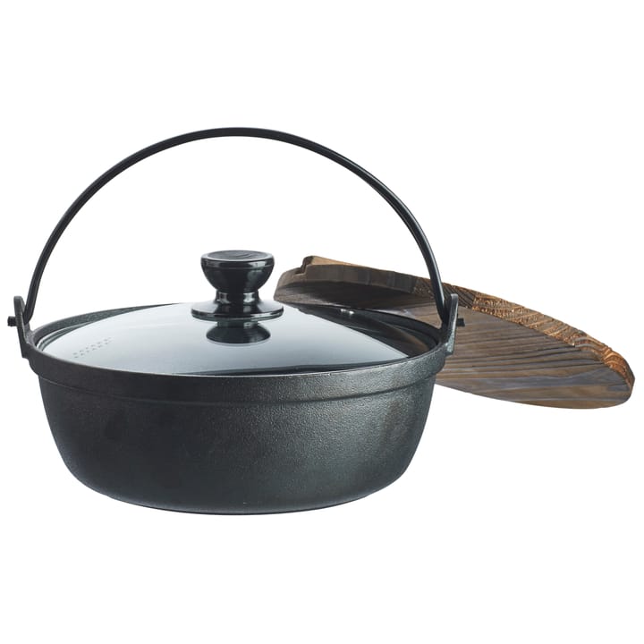 Satake Nabe casserole black - 2.7 l - Satake