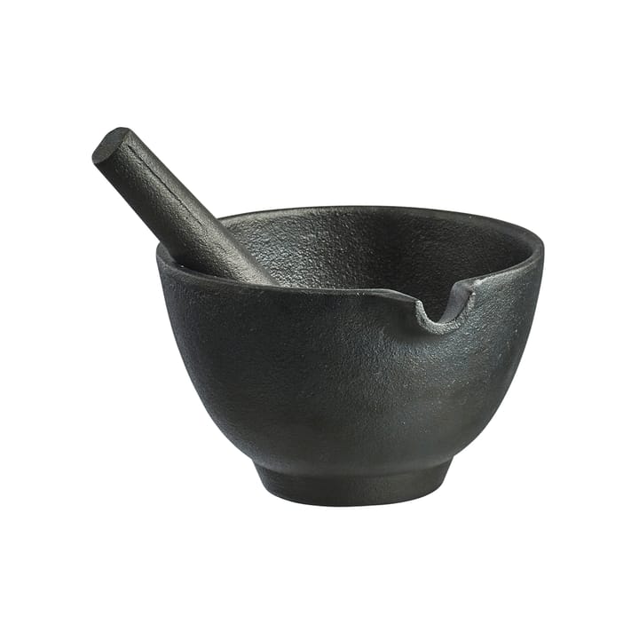 Satake Nabe cast-iron mortar, Black Satake